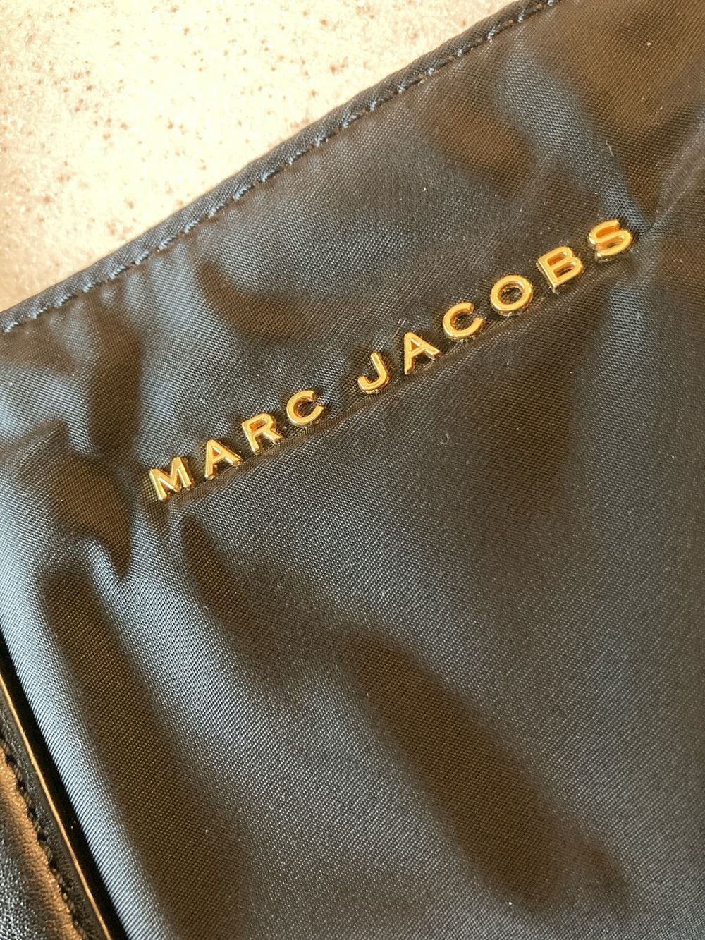 Marc Jacobs Black Nylon Tote Bag with Logo - Picture 12 of 16